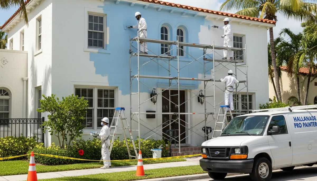 Fort Lauderdale, FL painting contractors providing professional interior and exterior painting services