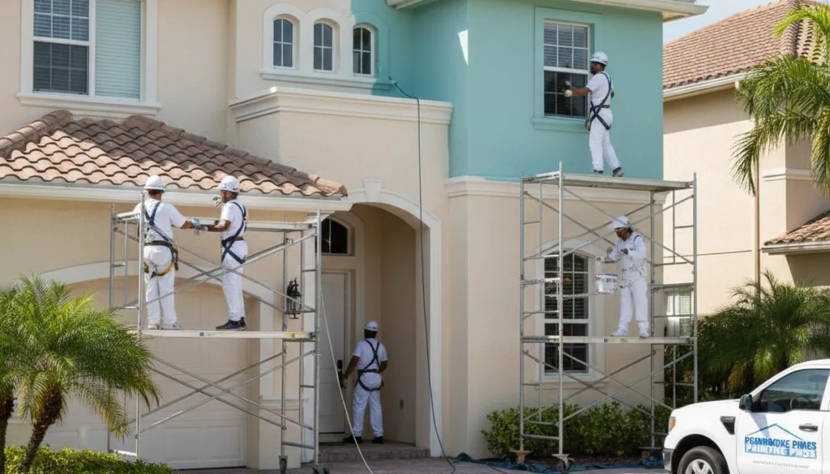 Painting contractors in Fort Lauderdale, FL delivering professional interior and exterior painting services